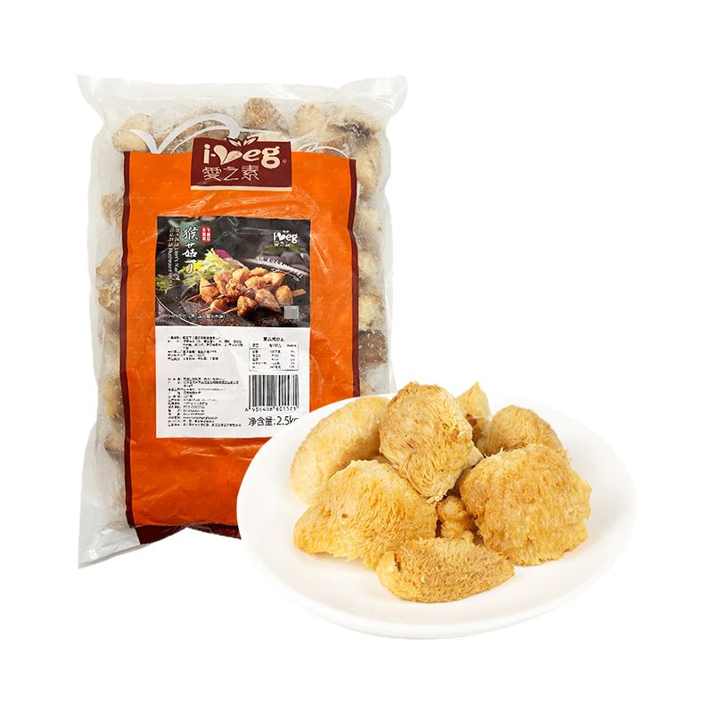 台湾松珍素猴菇丁袋装斋菜