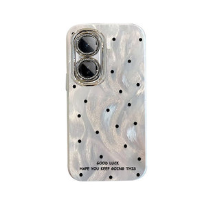 适用iQOONeo10手机壳neo11波点化妆镜10Pro+高级感女款icoo爱酷neo9全包防摔8带手链7镜头膜6se网红爆款个性5