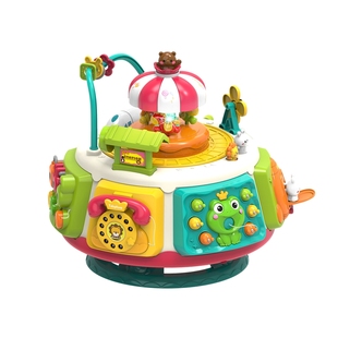 婴儿多功能游戏桌忙碌六面体儿童早教益智宝宝玩具0一1岁生日礼物