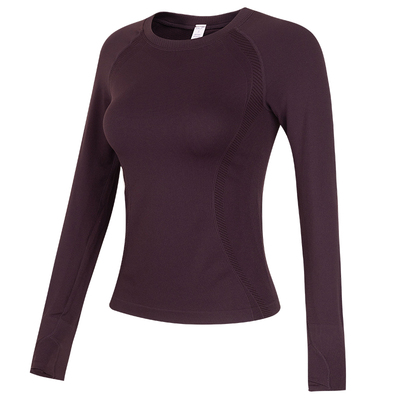 拍朵高强度运动上衣秋冬训练t恤