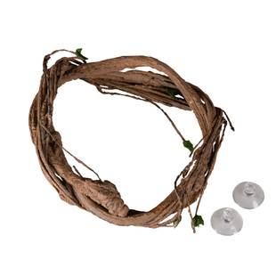 Reptizoo树栖攀爬仿真藤条树叶装饰植物树藤蜥蜴守宫变色龙树蛙蛇