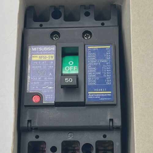 Mitsubishi NF50-SW 2FC318 3 Pole AC 50A No Fuse Circuit Brea