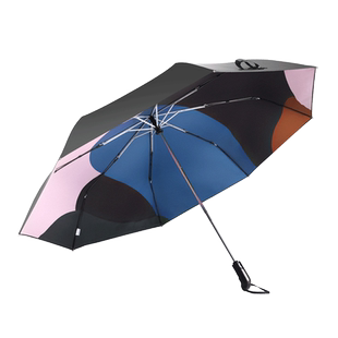 随心双人遮阳伞超大号防晒双层黑胶防紫外线太阳伞晴雨伞自动折叠