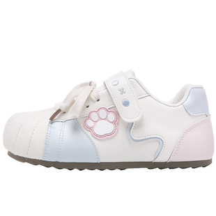 小卤球球韩系德训鞋2026巨好看的鞋子女款夏季百搭小白鞋厚底板鞋