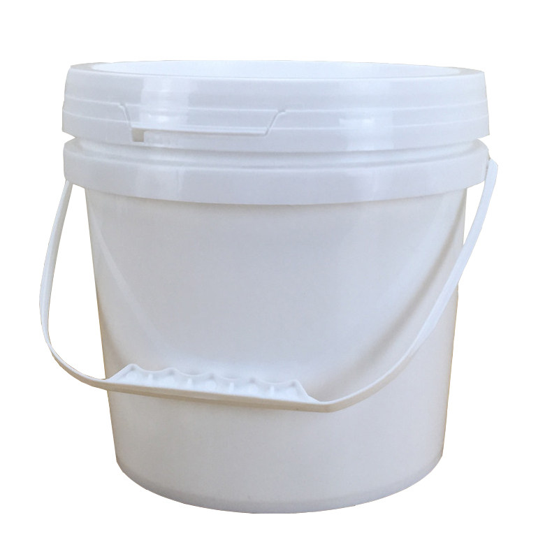 加厚塑料桶小水桶食品调料带盖密封商用乳胶漆空桶1/2/3/5L升公斤