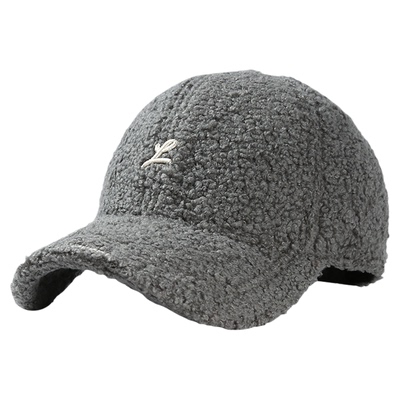 CACUSS棒球帽女秋季新款加厚保暖