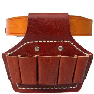 牛皮腰带/工具包专用皮多功能腰包电工五联套/钳工作业工具包套装