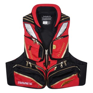 乐迪立领多功能钓鱼马甲救生衣大浮力矶钓海钓服路亚船用垂钓装备