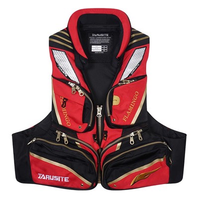 乐迪立领救生衣多功能钓鱼马甲