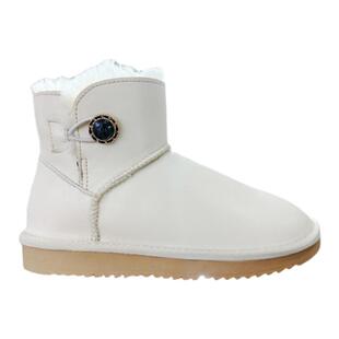 冬季2025年新款雪地靴女防水皮毛一体超厚加绒加厚东北保暖靴子女