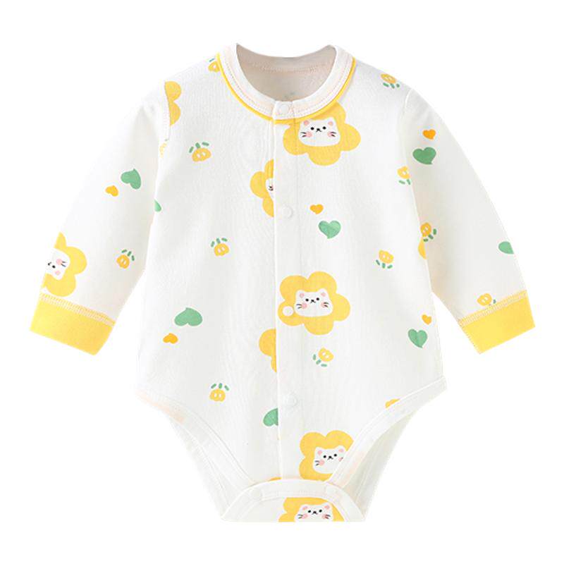 春秋婴儿包屁衣爬服宝宝睡衣内衣