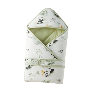 科巢包被初生婴儿秋冬新生儿纯棉a类包单婴儿防惊吓四季抱被包巾