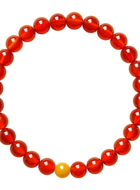 宫里上新天然红玛瑙手链