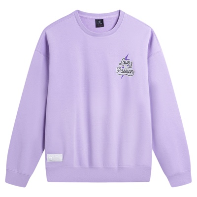 李宁韦德系列男套头无帽卫衣秋冬加绒保暖卫衣套头衫AWDU655-B品