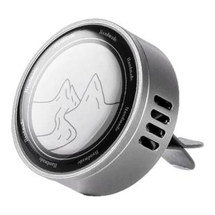 青闫.车载香薰 空调出风口香薰壳汽车扩香器香片持久摆件金属挂件