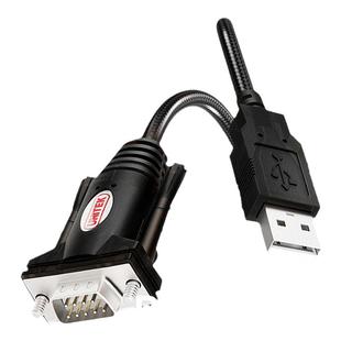 优越者USB转串口线公母头usb转rs232串口数据线工业级COM9针透明工业级接头九针9针Type-C数据调试线