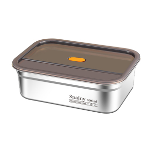 不锈钢方盆食品级厨房家用长方形和面洗菜盆密封醒面盒子带盖方盒