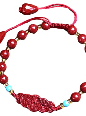 2026年紫金砂朱砂原创手串