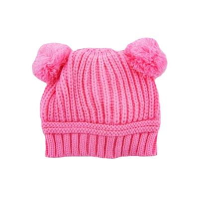 儿童针织帽秋冬爆款高颜值保暖潮