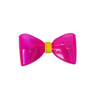 GRAIN de BEAUTE韩国进口 阿兹娜透明色蝴蝶结发圈头绳边夹刘海夹