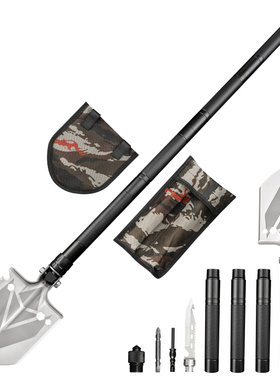 汉道可折叠工兵铲钓鱼铲子