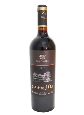 云南干红葡萄酒老树30年