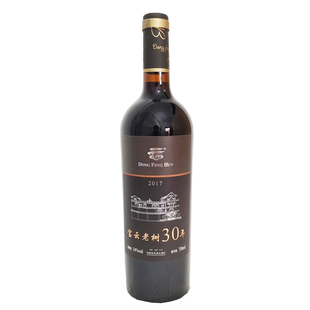 云南全汁干红葡萄酒红酒老树30年国产红酒干型宝云酒礼盒装750ml