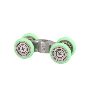 老式淋浴房滑轮不锈钢滚轮浴室玻璃门隔断浴屏五金零配件移门吊轮