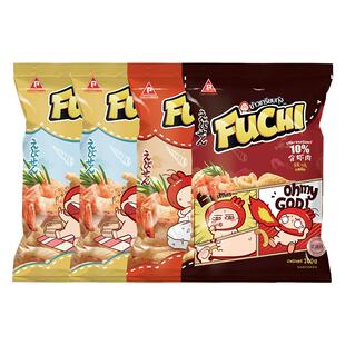 富吃虾条超级巨好吃的日常解馋进口零食品休闲小吃网红膨化大礼包