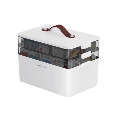 佳帮手药箱家庭装大号家用医药箱特大容量分层药物收纳盒医疗急救