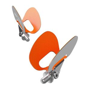 佳钓尼自动回弹支架头炮台架杆头羊角头黑坑竞技钓鱼竿架配件防滑