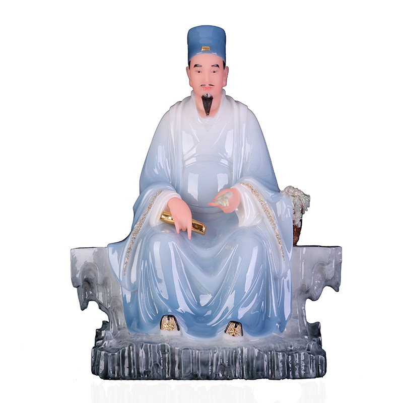 孙思邈华佗药王菩萨居家汉白玉