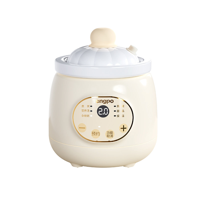 藤婆一人食迷你小电炖盅0.5L家用迷你小型电炖锅煮粥电饭锅煮饭粥