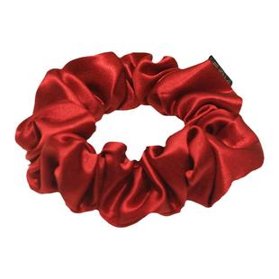 太湖雪桑蚕丝真丝发圈四季简约升级泡泡圈ins气质丝绸头绳一只装