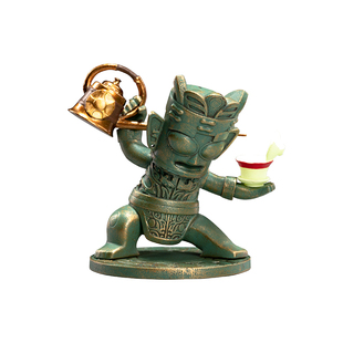 三星堆博物馆川蜀小堆盲盒卡通创意手办摆件文创男孩生日礼物女生