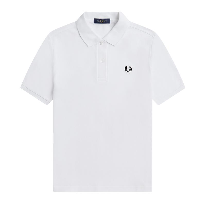 FREDPERRY纯色短袖polo衫