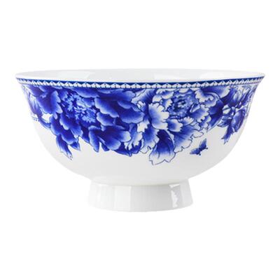 骨瓷中式防烫高脚碗米饭碗