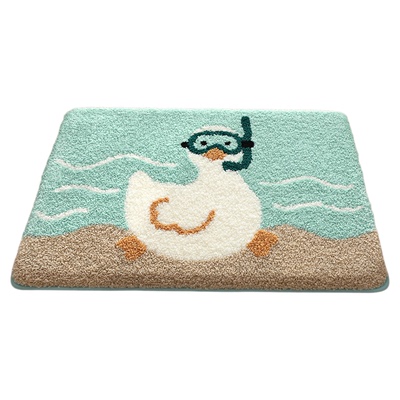 【加密加厚】浴室植绒吸水地垫