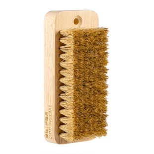 猪鬃毛洗衣服刷子鞋刷家用软毛毛刷板刷洗鞋洗衣刷专用长柄不伤鞋