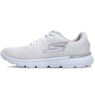 Skechers斯凯奇女鞋运动鞋春夏官方旗舰网面小白鞋白色跑步鞋子女