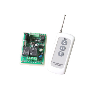 无线遥控马达电机正反转开关100米点动12v24v36v110v220v控制直流