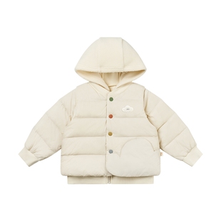 Nest Designs PR小云朵儿童羽绒服男女童马甲摇粒绒夹克时尚外套