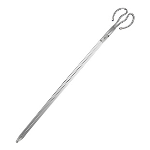 火钳不锈钢卫生钳子捡垃圾夹拾物器家用加长取物碳夹子环卫工长柄