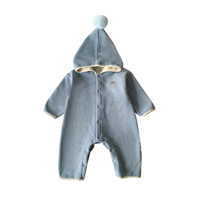 婴儿衣服冬装宝宝外出服连体衣加厚保暖小月龄抱抱服冬季幼儿爬服