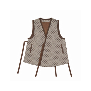 谜阿凰【清梦】明制汉服比甲叠穿新中式设计感马夹汉元素衬衫女秋