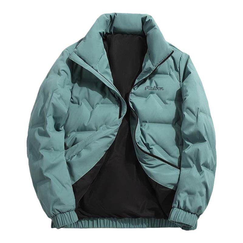 轻奢新品高尔夫服装羽绒服男士冬季棉服轻薄保暖外套夹克立领防风