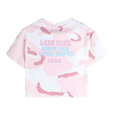 LALABOBO短袖T恤宽松休闲