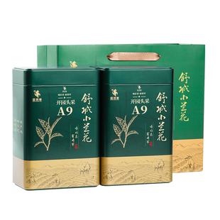 霍将军舒城小兰花A9罐装2026新茶叶特一级嫩芽白霜雾毫绿茶自己喝
