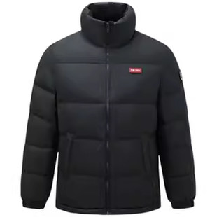 鸭鸭羽绒服女款冬黑色2025年新款薄款外套轻薄短款极寒轻薄冬装