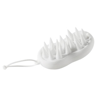 pfefe珀法瑞泡泡豆洗头梳硅胶洗头刷梳子头皮清洁礼物洗头神器